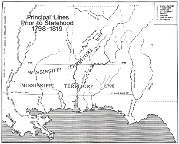 Alabama, Louisiana and Mississippi, United States