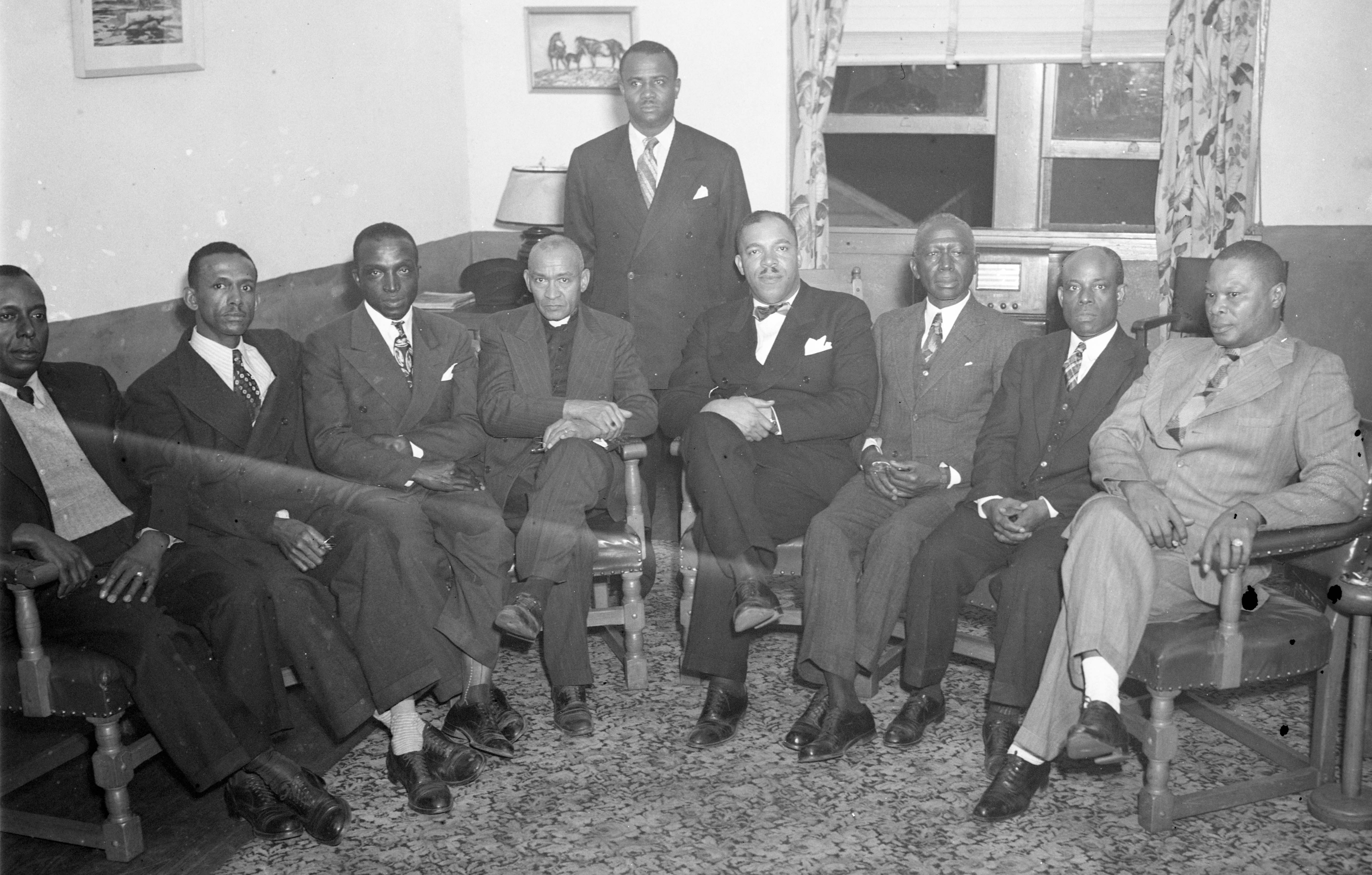 Jack Young Sr., pictured second from left, was one of three lawyers who took on civil rights cases in the 1950s and early 1960s. Photo by Richard H. Beadle.
