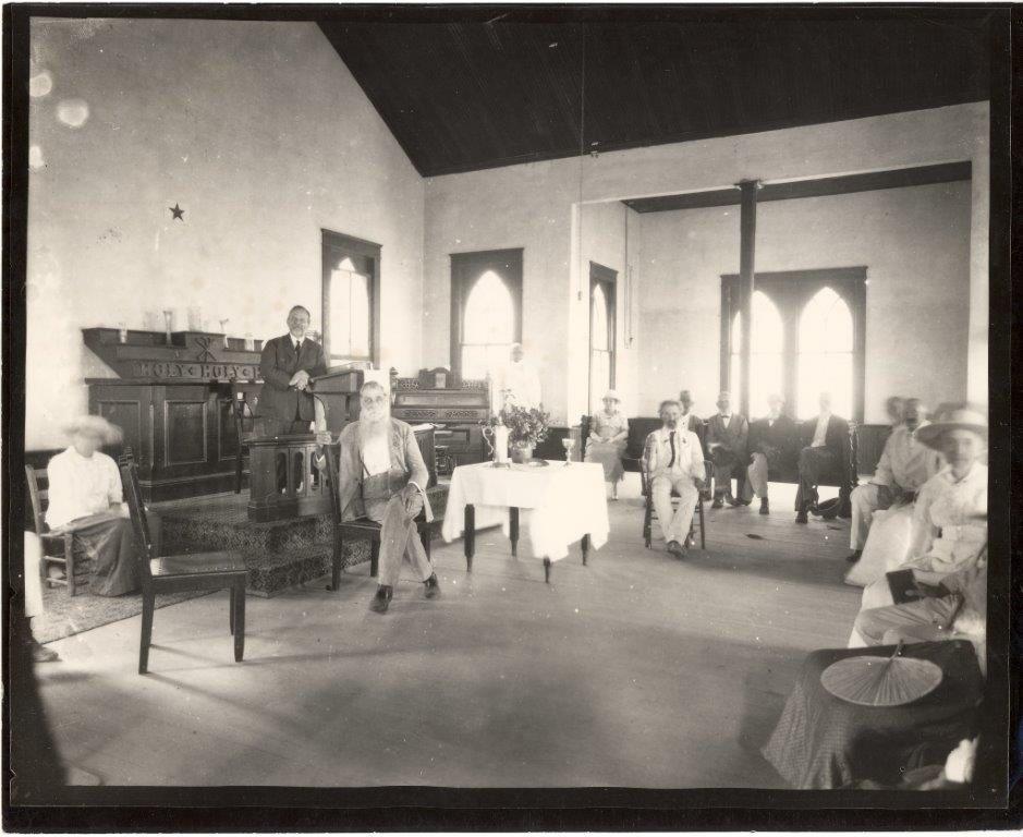 Interior of the Confederate Soldiers Home Chapel