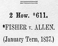 Fisher v Allen