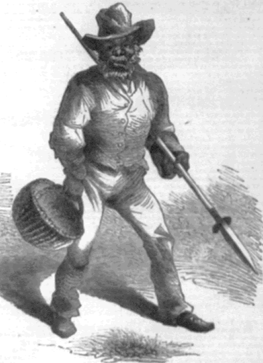Detail from the November 19, 1859, cover of Harper’s Weekly