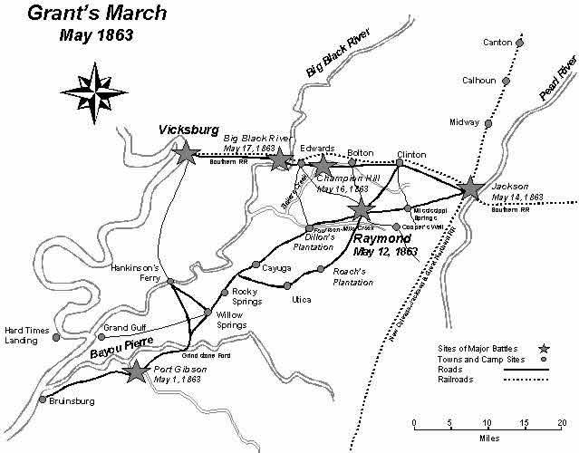 Map of Grant’s March