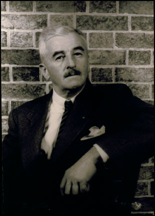 Photo of Faulkner, December 1954