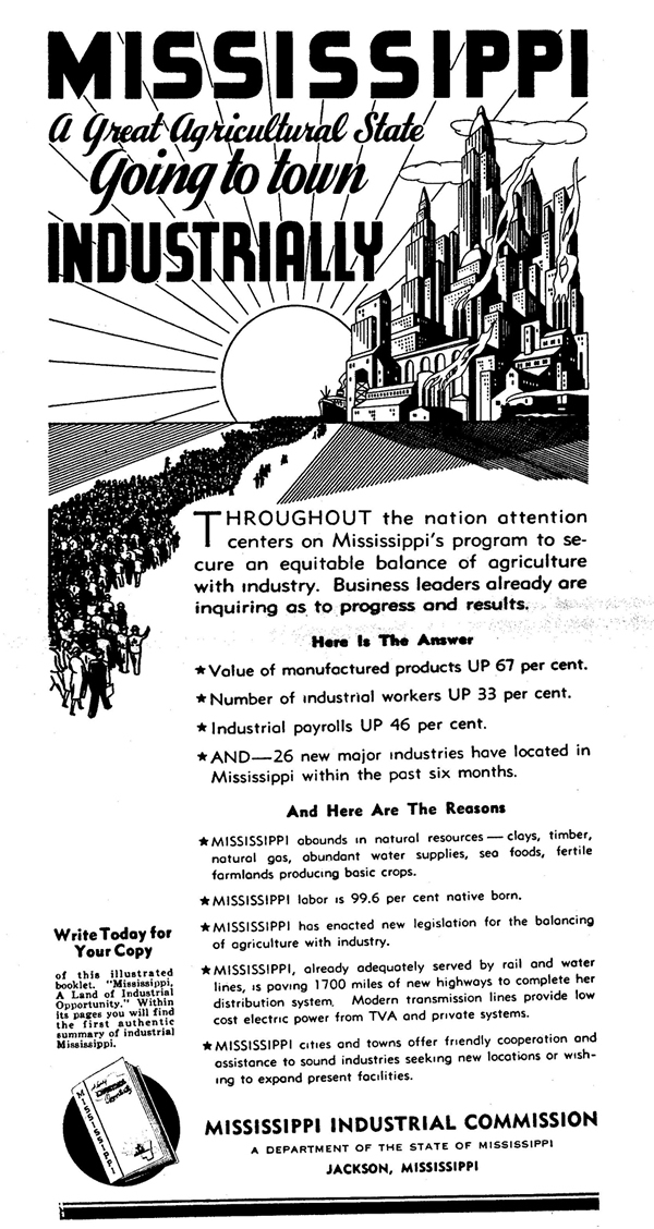 The Mississippi Advertising Commission advertisement