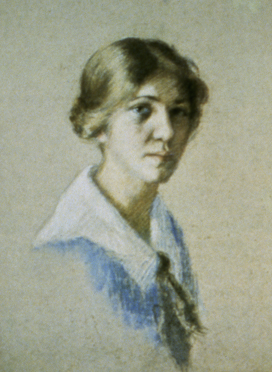 Marie Hull, self-portrait, circa 1920