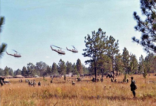 Camp Shelby training of 199th LIB